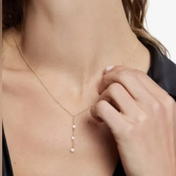 NEW Bychari EVELYN COCO LARIAT - Picture 2 of 4